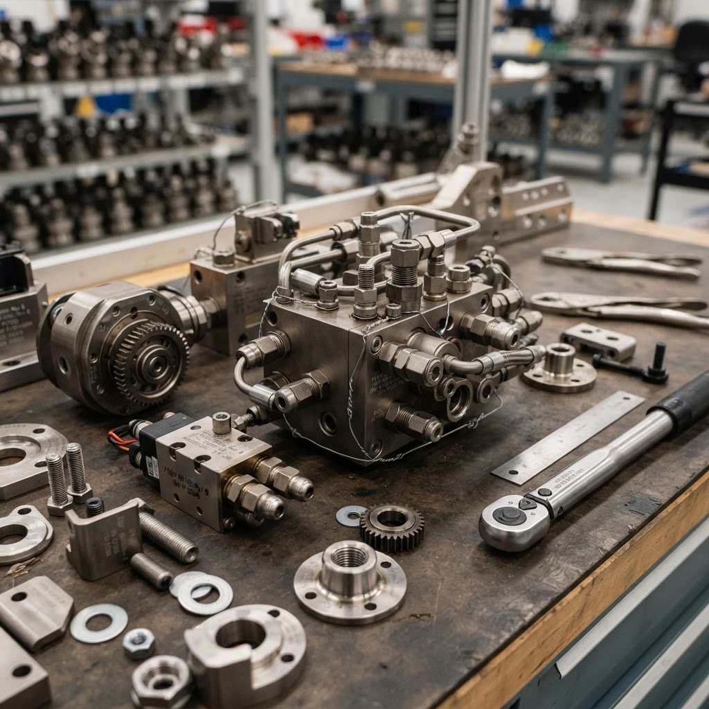 Precision aerospace parts